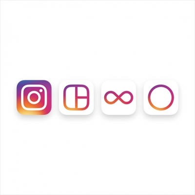인스타그램 로고 리디자인